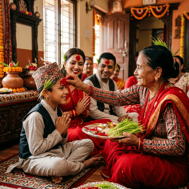 Dashain Festival in Nepal